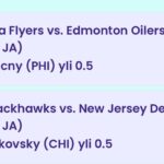 Philadelphia Flyers vs. Edmonton Oilers & Chicago Blackhawks vs. New Jersey Devils