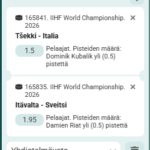 MM-Jääkiekko 20.5.2026